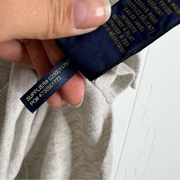 Polo Ralph Lauren V Neck Oversized Sweater S - Picture 2 of 8